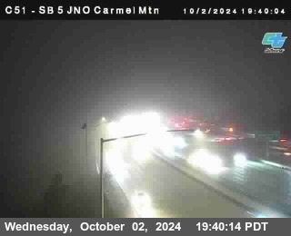 SB 5 at Carmel Mountain Rd.