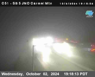 SB 5 at Carmel Mountain Rd.