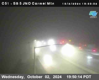 SB 5 at Carmel Mountain Rd.