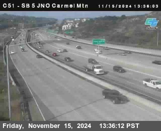 SB 5 at Carmel Mountain Rd.