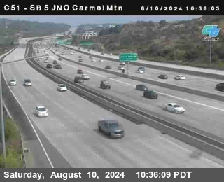 SB 5 at Carmel Mountain Rd.