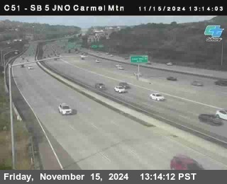 SB 5 at Carmel Mountain Rd.