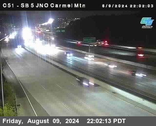 SB 5 at Carmel Mountain Rd.