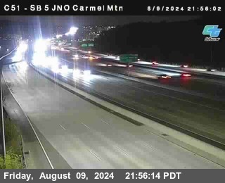 SB 5 at Carmel Mountain Rd.