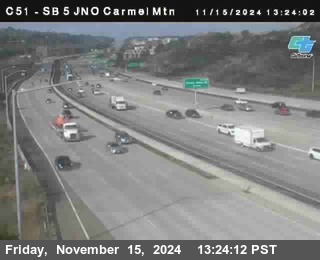 SB 5 at Carmel Mountain Rd.