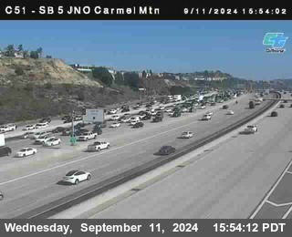 SB 5 at Carmel Mountain Rd.