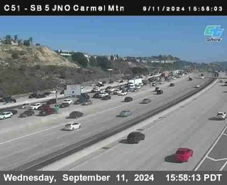 SB 5 at Carmel Mountain Rd.