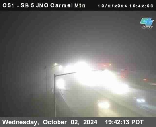 SB 5 at Carmel Mountain Rd.