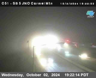 SB 5 at Carmel Mountain Rd.