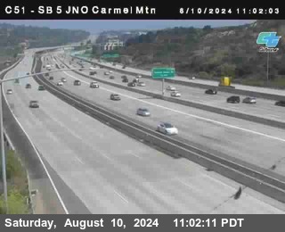 SB 5 at Carmel Mountain Rd.