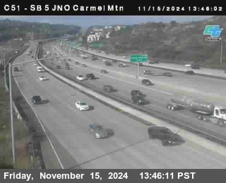 SB 5 at Carmel Mountain Rd.