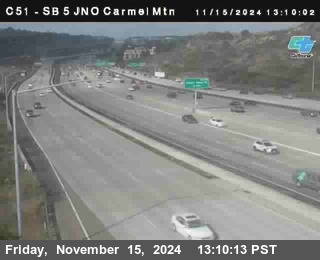 SB 5 at Carmel Mountain Rd.