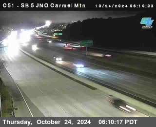 SB 5 at Carmel Mountain Rd.