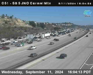 SB 5 at Carmel Mountain Rd.