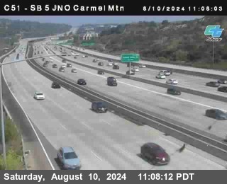 SB 5 at Carmel Mountain Rd.