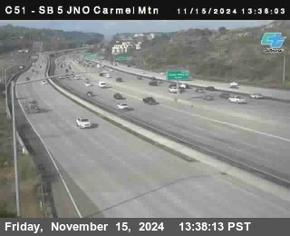 SB 5 at Carmel Mountain Rd.