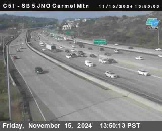 SB 5 at Carmel Mountain Rd.