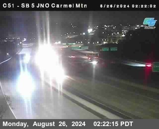 SB 5 at Carmel Mountain Rd.