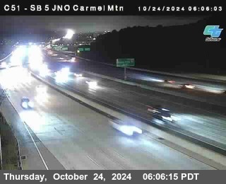 SB 5 at Carmel Mountain Rd.