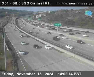 SB 5 at Carmel Mountain Rd.