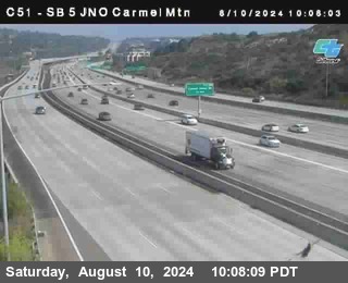 SB 5 at Carmel Mountain Rd.