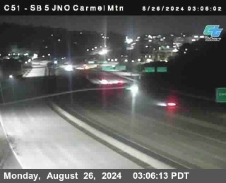 SB 5 at Carmel Mountain Rd.