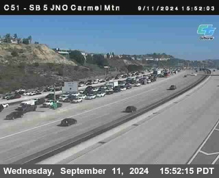 SB 5 at Carmel Mountain Rd.