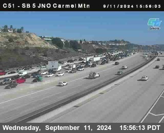 SB 5 at Carmel Mountain Rd.