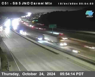 SB 5 at Carmel Mountain Rd.