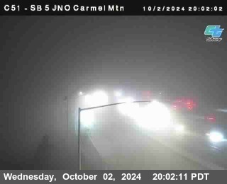 SB 5 at Carmel Mountain Rd.