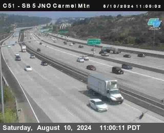 SB 5 at Carmel Mountain Rd.