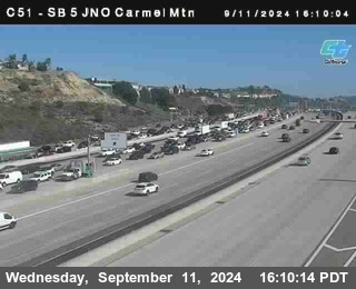 SB 5 at Carmel Mountain Rd.