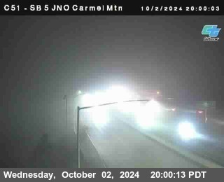 SB 5 at Carmel Mountain Rd.