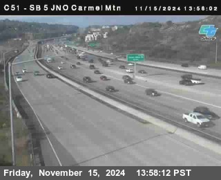 SB 5 at Carmel Mountain Rd.