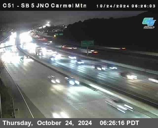 SB 5 at Carmel Mountain Rd.