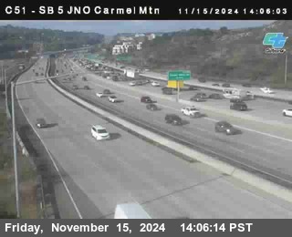 SB 5 at Carmel Mountain Rd.