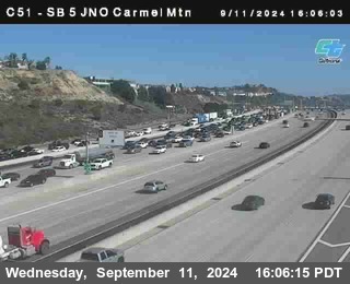 SB 5 at Carmel Mountain Rd.