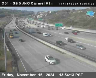 SB 5 at Carmel Mountain Rd.