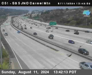 SB 5 at Carmel Mountain Rd.