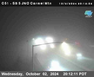 SB 5 at Carmel Mountain Rd.