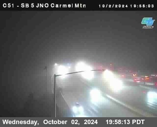 SB 5 at Carmel Mountain Rd.