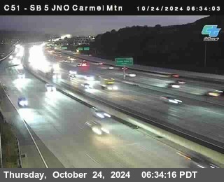 SB 5 at Carmel Mountain Rd.