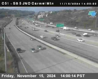 SB 5 at Carmel Mountain Rd.