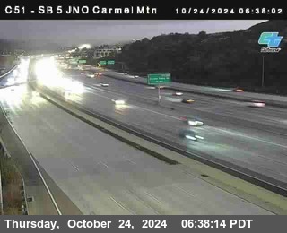 SB 5 at Carmel Mountain Rd.