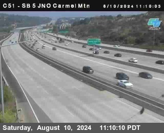 SB 5 at Carmel Mountain Rd.