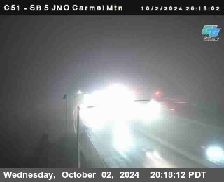 SB 5 at Carmel Mountain Rd.