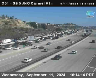 SB 5 at Carmel Mountain Rd.