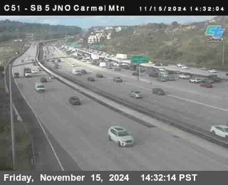 SB 5 at Carmel Mountain Rd.