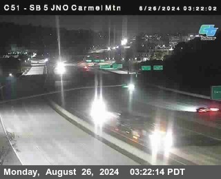 SB 5 at Carmel Mountain Rd.