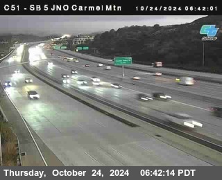 SB 5 at Carmel Mountain Rd.